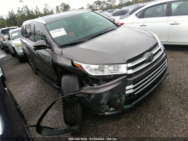 TOYOTA HIGHLANDER 2019 5tdjzrfh8ks592808