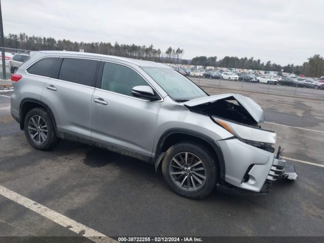 TOYOTA HIGHLANDER 2019 5tdjzrfh8ks612068