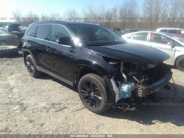 TOYOTA HIGHLANDER 2019 5tdjzrfh8ks620252