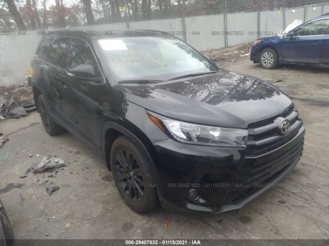 TOYOTA HIGHLANDER 2019 5tdjzrfh8ks621076