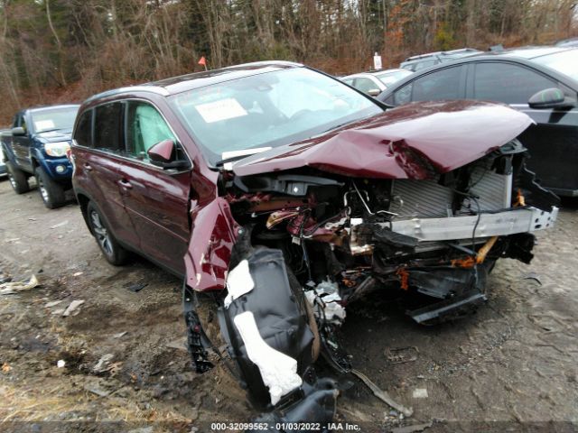 TOYOTA HIGHLANDER 2019 5tdjzrfh8ks740424