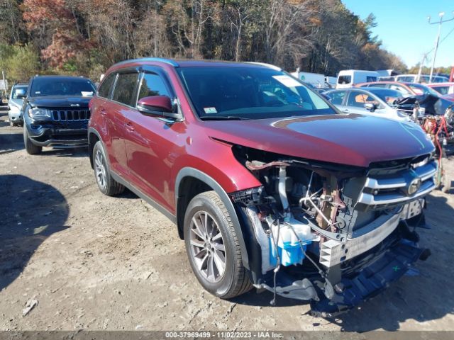 TOYOTA HIGHLANDER 2019 5tdjzrfh8ks920227