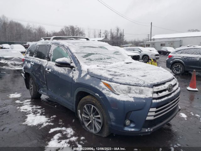 TOYOTA HIGHLANDER 2019 5tdjzrfh8ks985045