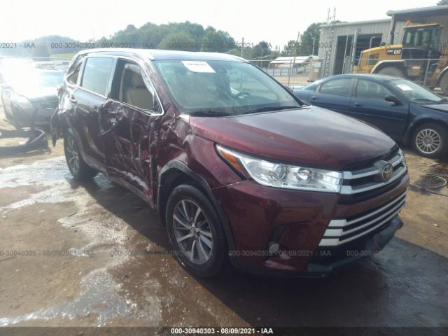 TOYOTA HIGHLANDER 2017 5tdjzrfh9hs386955