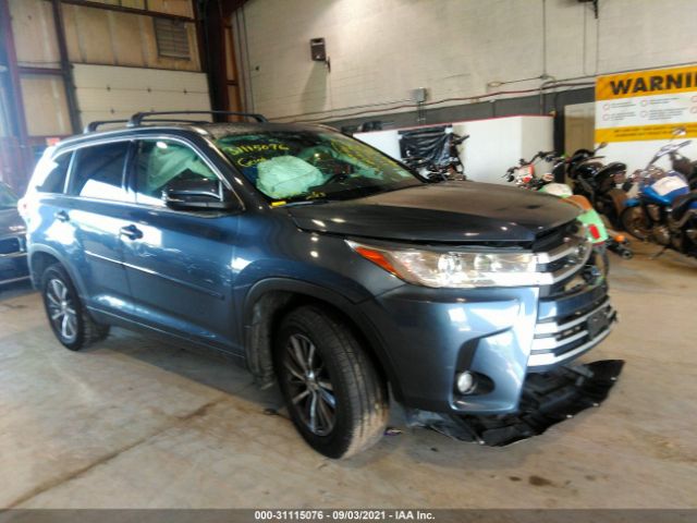 TOYOTA HIGHLANDER 2017 5tdjzrfh9hs425446