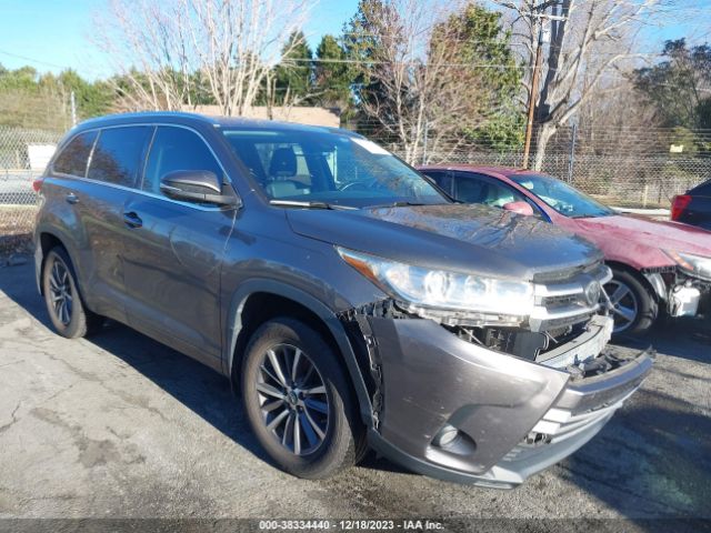 TOYOTA HIGHLANDER 2017 5tdjzrfh9hs453120