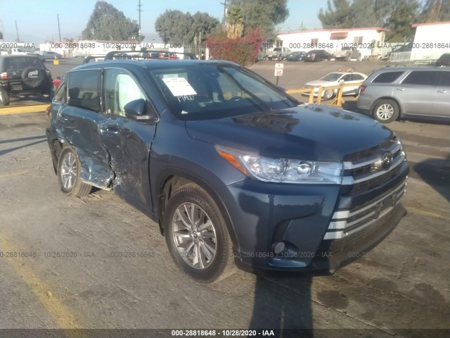 TOYOTA HIGHLANDER 2017 5tdjzrfh9hs484030