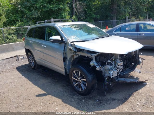 TOYOTA HIGHLANDER 2018 5tdjzrfh9js538318