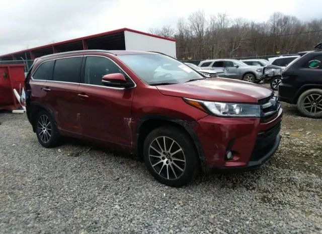 TOYOTA HIGHLANDER 2018 5tdjzrfh9js550131