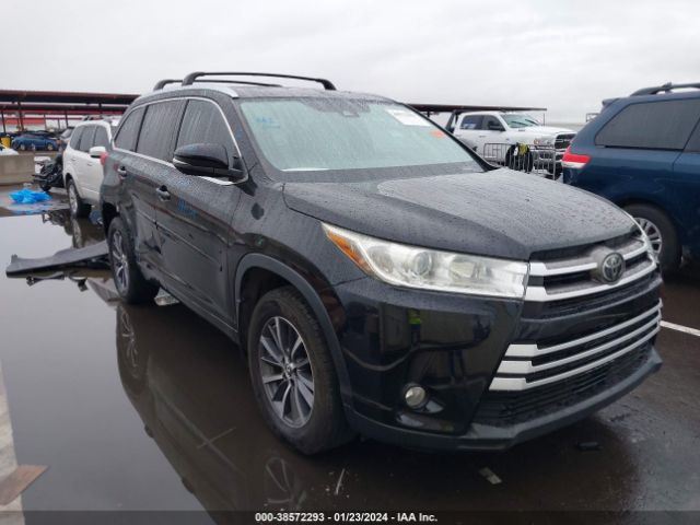 TOYOTA HIGHLANDER 2018 5tdjzrfh9js818935