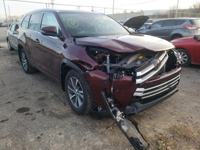 TOYOTA HIGHLANDER 2018 5tdjzrfh9js894428