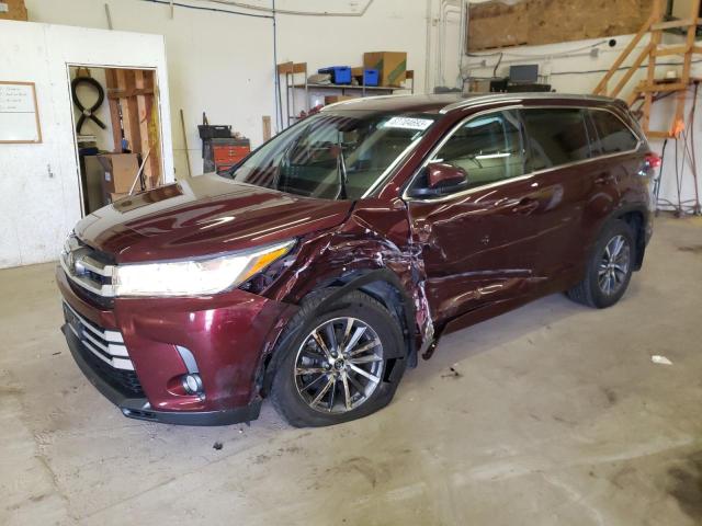 TOYOTA HIGHLANDER 2018 5tdjzrfh9js901037