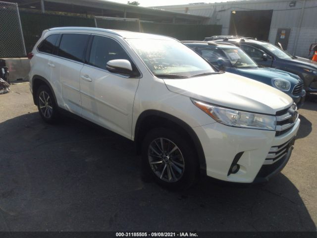 TOYOTA HIGHLANDER 2019 5tdjzrfh9ks595278