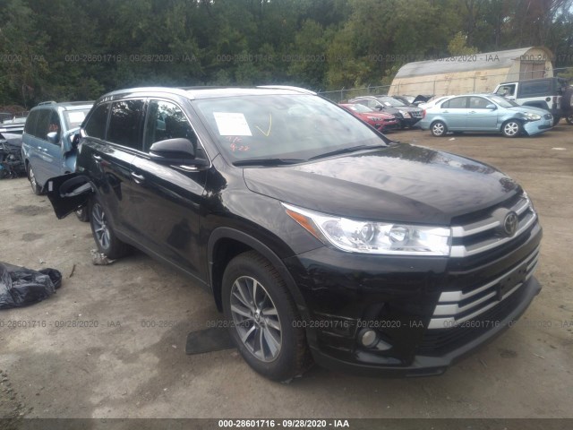 TOYOTA HIGHLANDER 2019 5tdjzrfh9ks616128