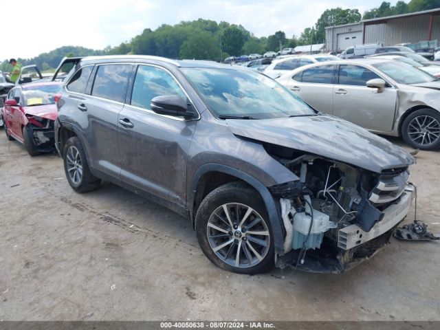 TOYOTA HIGHLANDER 2019 5tdjzrfh9ks625511