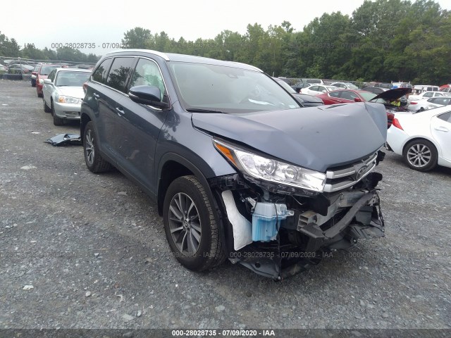 TOYOTA HIGHLANDER 2019 5tdjzrfh9ks715533