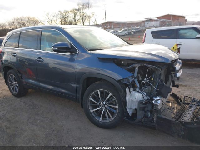 TOYOTA HIGHLANDER 2019 5tdjzrfh9ks741615