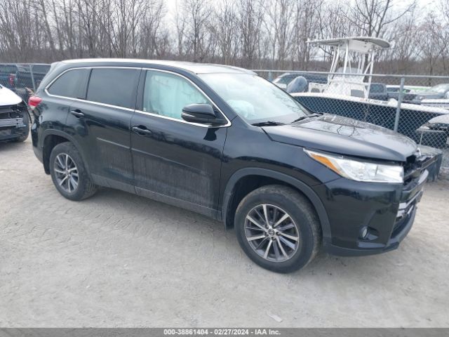 TOYOTA HIGHLANDER 2019 5tdjzrfh9ks951275