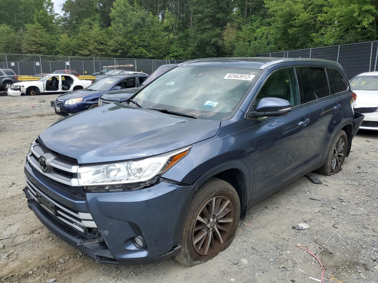 TOYOTA HIGHLANDER 2019 5tdjzrfh9ks980470