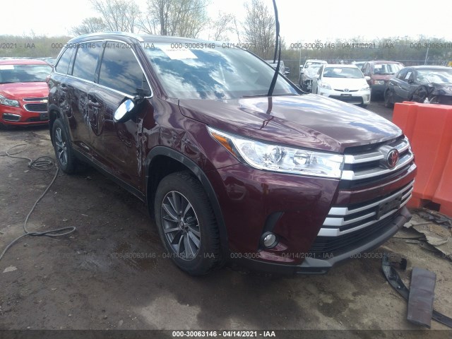 TOYOTA HIGHLANDER 2019 5tdjzrfh9ks995096