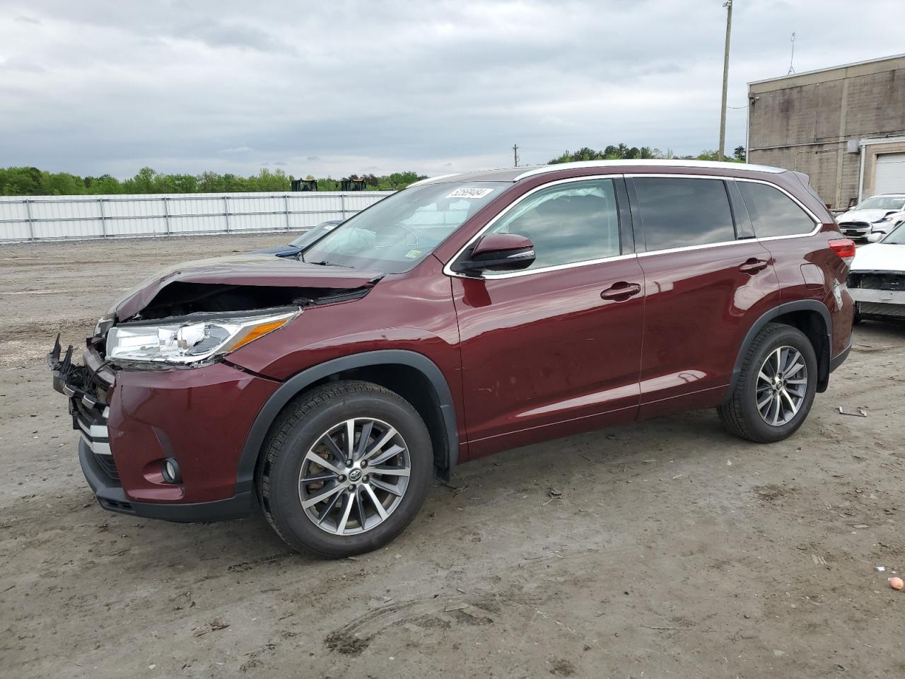 TOYOTA HIGHLANDER 2017 5tdjzrfhxhs363376