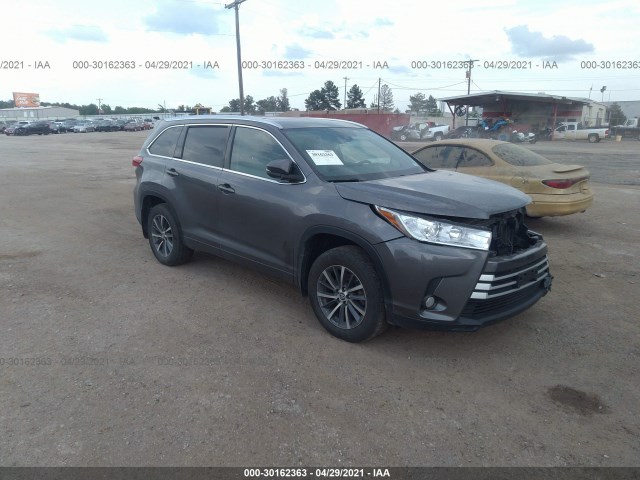 TOYOTA HIGHLANDER 2017 5tdjzrfhxhs385104