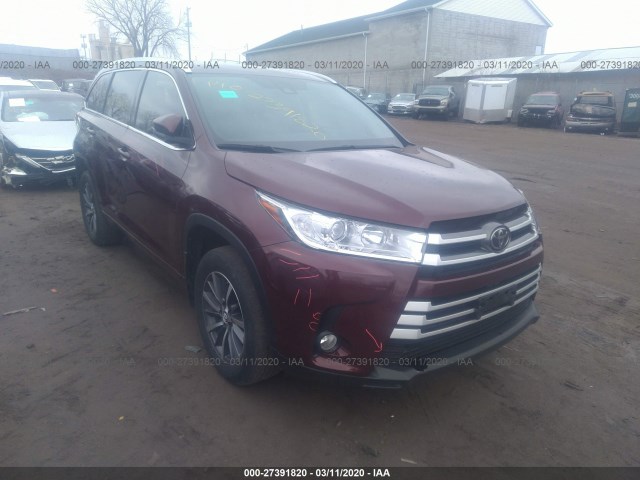 TOYOTA HIGHLANDER 2017 5tdjzrfhxhs412107