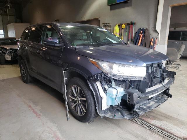 TOYOTA HIGHLANDER 2017 5tdjzrfhxhs414620