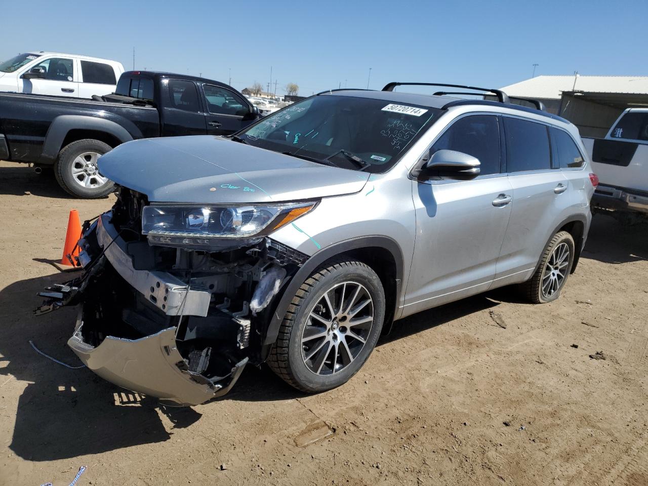 TOYOTA HIGHLANDER 2017 5tdjzrfhxhs440795