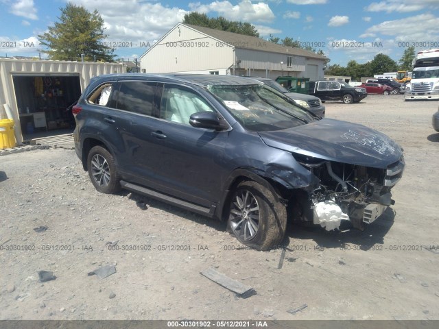 TOYOTA HIGHLANDER 2017 5tdjzrfhxhs441073