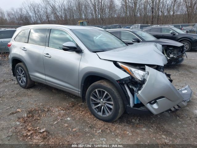 TOYOTA HIGHLANDER 2017 5tdjzrfhxhs452011