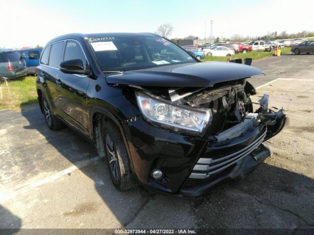 TOYOTA HIGHLANDER 2017 5tdjzrfhxhs509727