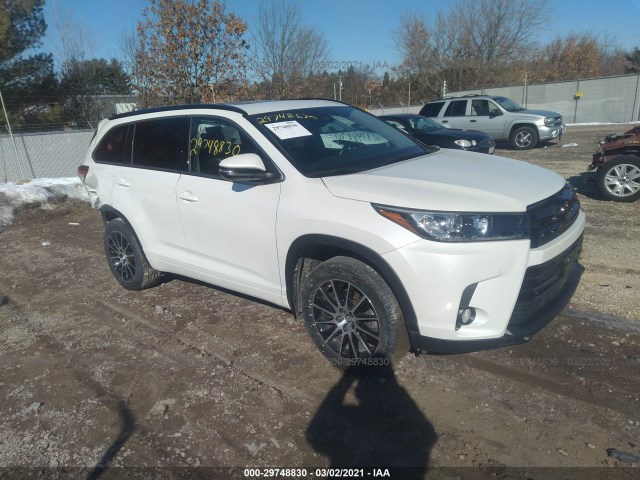 TOYOTA HIGHLANDER 2018 5tdjzrfhxjs491803