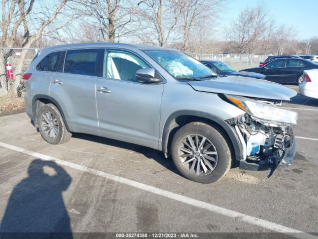 TOYOTA HIGHLANDER 2018 5tdjzrfhxjs532902