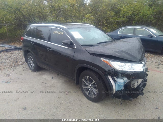 TOYOTA HIGHLANDER 2018 5tdjzrfhxjs542040