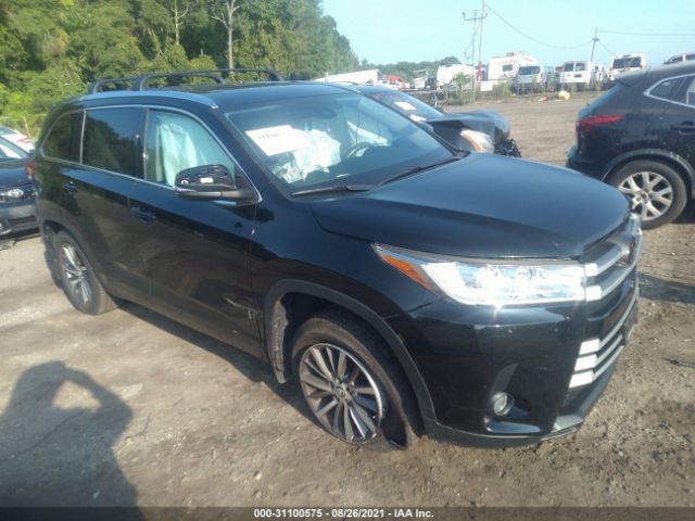 TOYOTA HIGHLANDER 2018 5tdjzrfhxjs543270