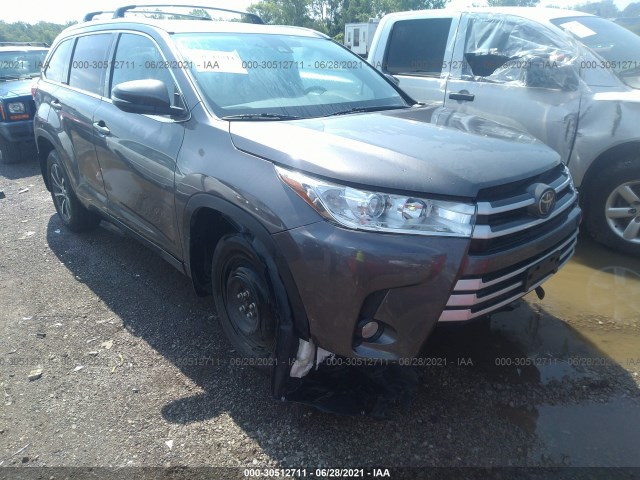 TOYOTA HIGHLANDER 2018 5tdjzrfhxjs555659