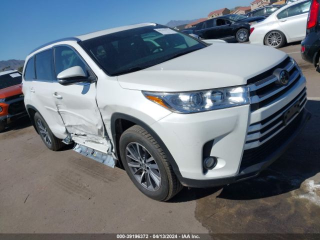 TOYOTA HIGHLANDER 2018 5tdjzrfhxjs559615