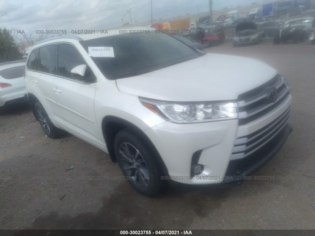 TOYOTA HIGHLANDER 2018 5tdjzrfhxjs849112