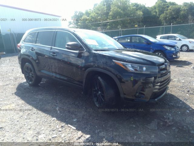 TOYOTA HIGHLANDER 2019 5tdjzrfhxks601461