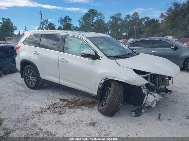 TOYOTA HIGHLANDER 2019 5tdjzrfhxks606899