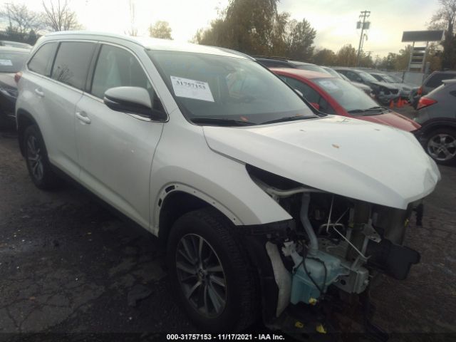 TOYOTA HIGHLANDER 2019 5tdjzrfhxks616915