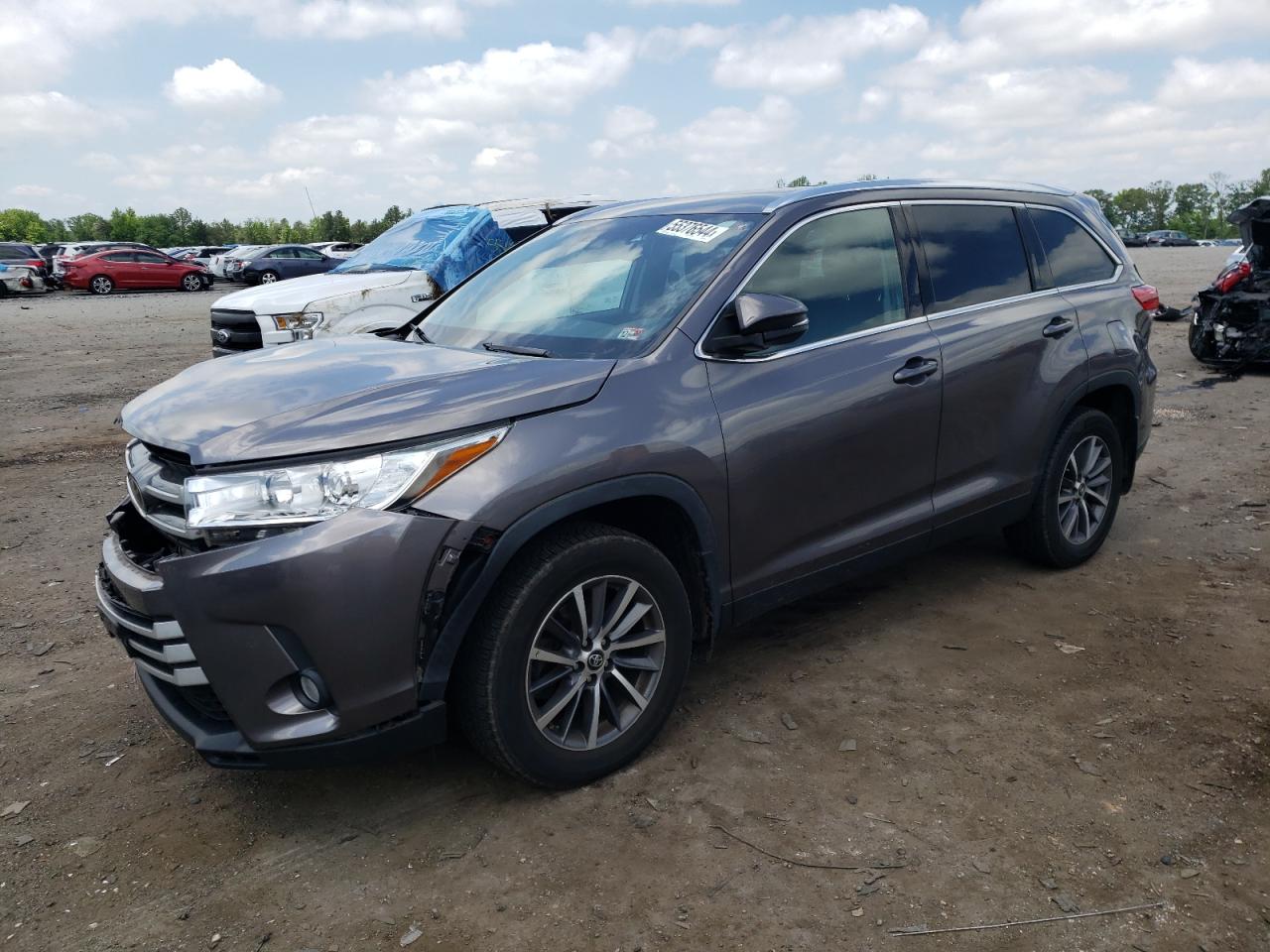 TOYOTA HIGHLANDER 2019 5tdjzrfhxks622729