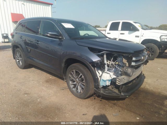 TOYOTA HIGHLANDER 2019 5tdjzrfhxks747357