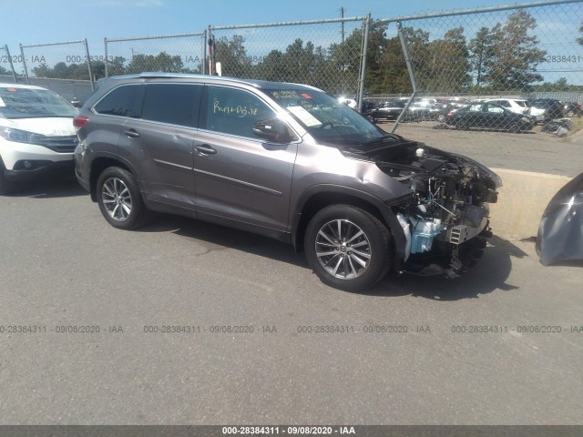 TOYOTA HIGHLANDER 2019 5tdjzrfhxks936901