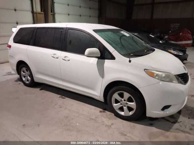 TOYOTA SIENNA 2012 5tdka3dc1cs013997