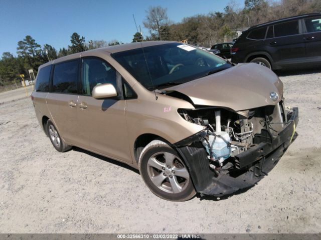 TOYOTA SIENNA 2011 5tdka3dc2bs006250