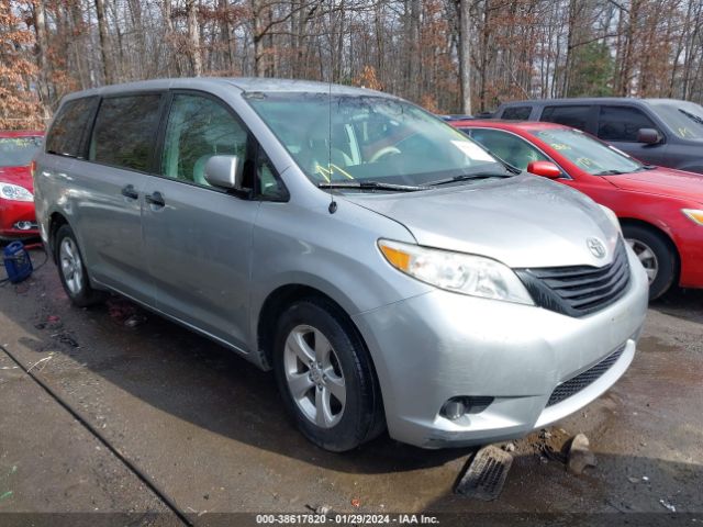 TOYOTA SIENNA 2011 5tdka3dc2bs007298