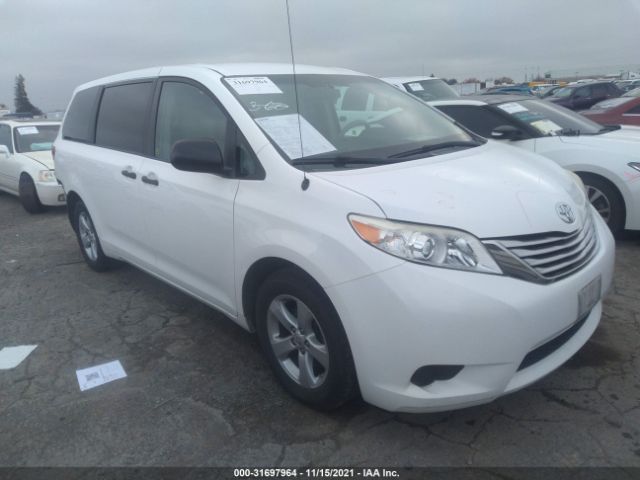 TOYOTA SIENNA 2012 5tdka3dc3cs011264