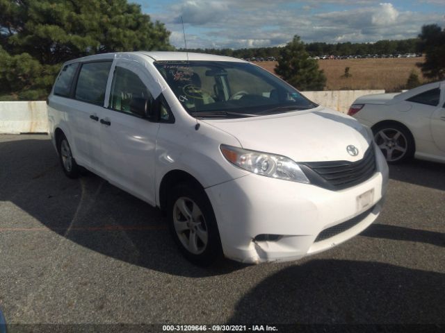 TOYOTA SIENNA 2011 5tdka3dc4bs009005